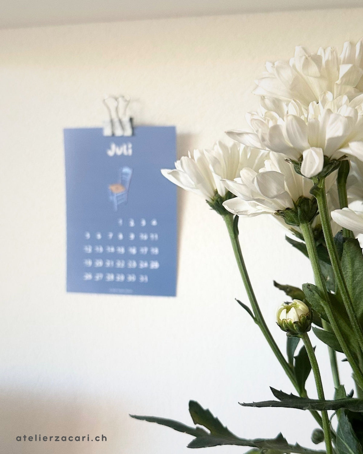 Kalender 2027 – 12 illustrierte Monatskarten (A6)